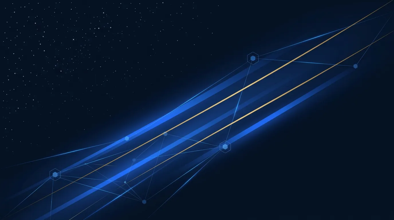 Abstract stars and secure network lines